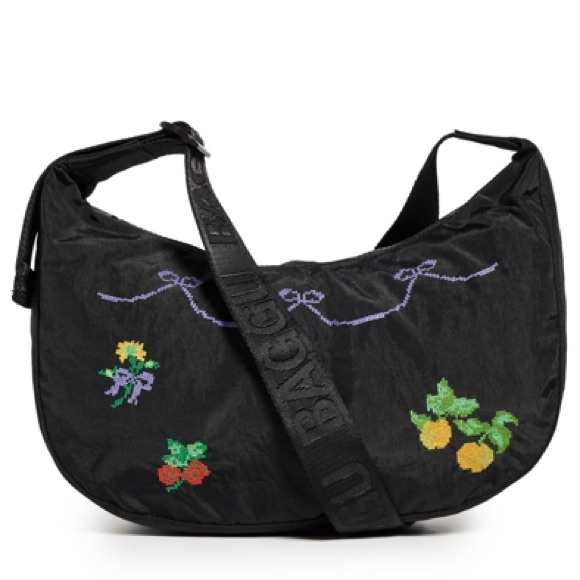 BAGGU Medium Nylon Crescent Bag - Picture 2 of 4